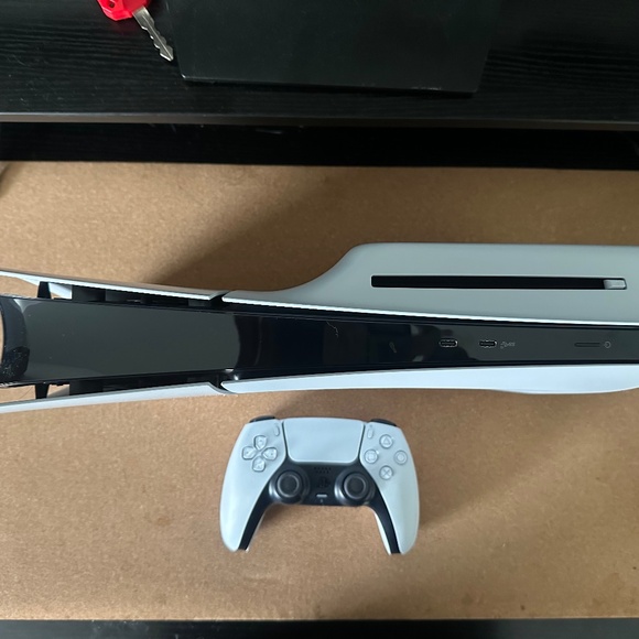 Playstation 5, Like New w/ Controller - Picture 2 of 2